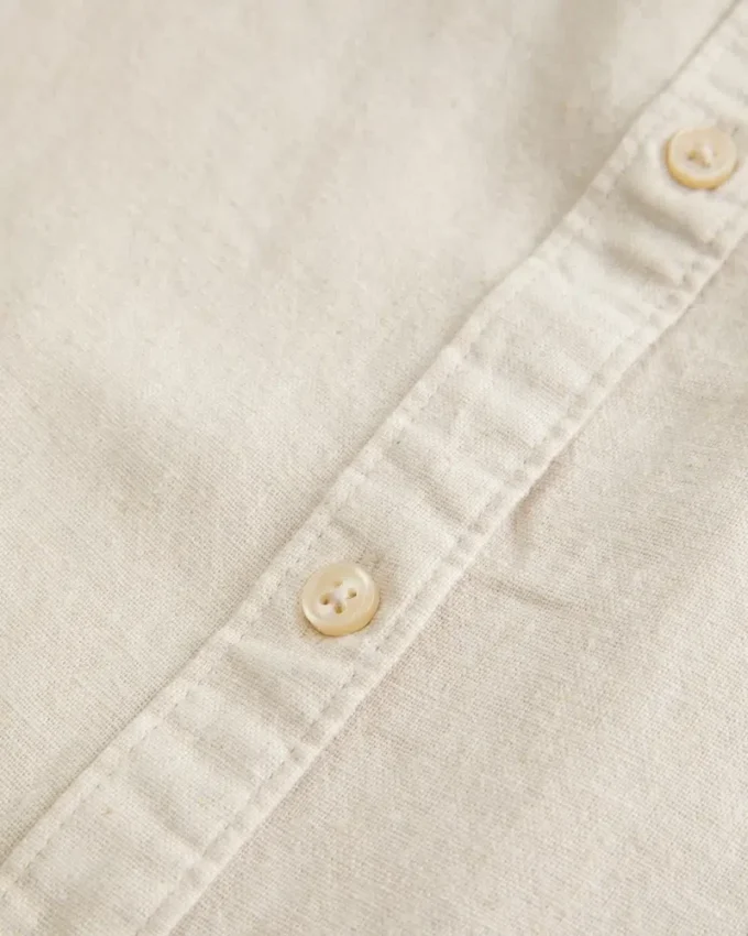 Oversized Linen-Blend Shirt