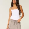 Pleated Mini Skirt