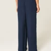 Pull-On Slub Pants