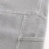 Railroad Stripe Baggy Painter Jeans