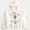 Rectangle Fit Los Angeles Graphic Zip-Up Hoodie Rectangle Fit Los Angeles Graphic Zip-Up Hoodie