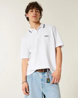 Relaxed Logo Polo