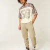 Relaxed Rib Joggers