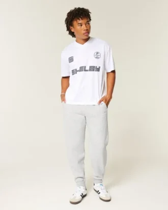 Relaxed Rib Joggers