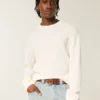 Relaxed Thermal Long-Sleeve Crew Shirt
