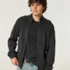 Relaxed Zip-Up Sweater