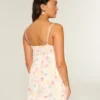 Rope Trim Babydoll Mini Dress