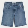 Rose Graphic Baggy Denim Shorts Rose Graphic Baggy Denim Shorts