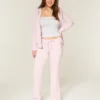 Rose Graphic Boot Sweatpants