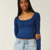 Seamless Fabric Scoop Top