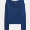 Seamless Fabric Scoop Top