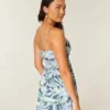 Shimmer Smocked Mini Dress Shimmer Smocked Mini Dress