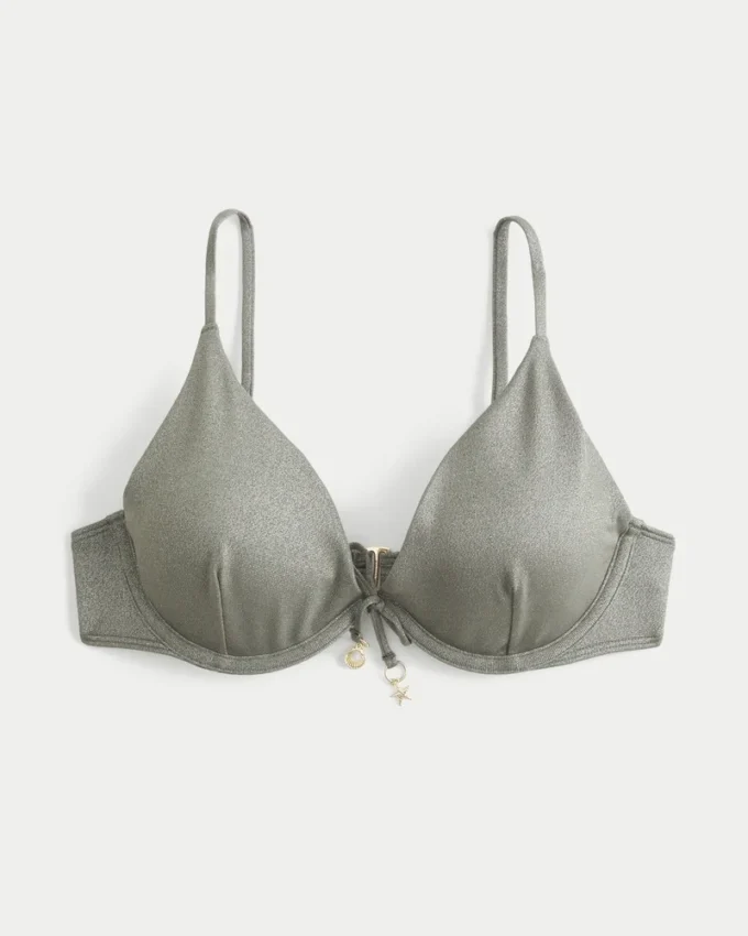 Shimmer Underwire Bikini Top