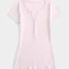 Short-Sleeve Henley
