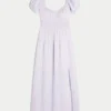 Short-Sleeve Open-Back Maxi Dress Short-Sleeve Open-Back Maxi Dress