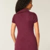 Short-Sleeve Tunic Sweater