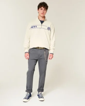 Slim Straight Chino Pants