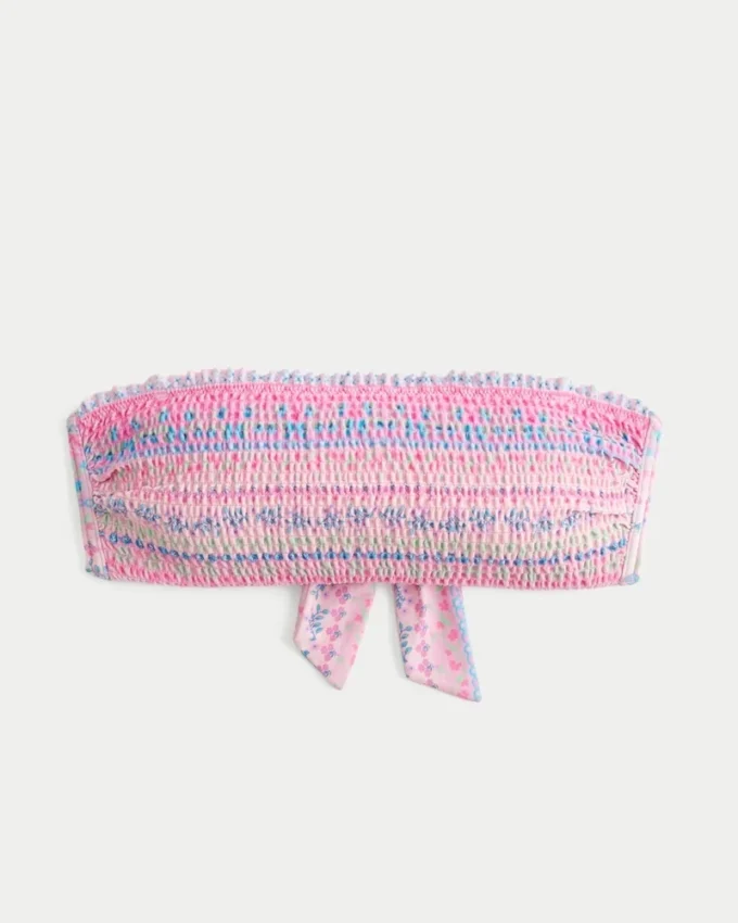 Smocked Bandeau Bikini Top Smocked Bandeau Bikini Top
