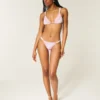 Smocked High-Leg Cheekiest Bikini Bottom