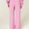 Sparkle Rose Graphic Wide-Leg Sweatpants Sparkle Rose Graphic Wide-Leg Sweatpants