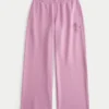Sparkle Rose Graphic Wide-Leg Sweatpants Sparkle Rose Graphic Wide-Leg Sweatpants