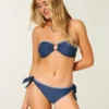 Stitched Side Tie Bikini Bottom