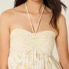 Strapless Ruffle Babydoll Mini Dress Strapless Ruffle Babydoll Mini Dress