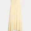 Strapless Smocked Maxi Dress