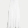 Strapless Smocked Maxi Dress