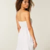 Strapless Terry Mini Dress Strapless Terry Mini Dress