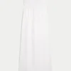 Strapless Twist Bust Maxi Dress