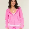 Terry Zip-Up Hoodie
