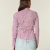 Tuxedo-Style Stretch Poplin Shirt