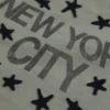 Twisted Off-the-Shoulder New York City Graphic Tee