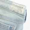 Ultra Low-Rise Light Wash Let-Down Hem Flare Jeans Ultra Low-Rise Light Wash Let-Down Hem Flare Jeans
