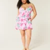 V-Neck Ruffled Tier Babydoll Mini Dress V-Neck Ruffled Tier Babydoll Mini Dress