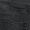 Washed Black Athletic Skinny Jeans
