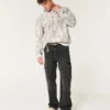Washed Black Baggy Cargo Jeans Washed Black Baggy Cargo Jeans