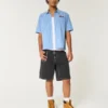 Washed Black Baggy Denim Shorts Washed Black Baggy Denim Shorts