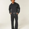 Washed Black Baggy Painter Jeans Washed Black Baggy Painter Jeans