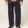 Washed Black Seamed Skater Baggy Jeans Washed Black Seamed Skater Baggy Jeans