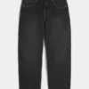 Washed Black Snake Graphic Skater Baggy Jeans Washed Black Snake Graphic Skater Baggy Jeans