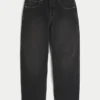 Washed Black Snake Graphic Skater Baggy Jeans Washed Black Snake Graphic Skater Baggy Jeans