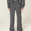 Wide-Leg Sweatpants