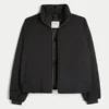 Zip-Up Puffer Jacket
